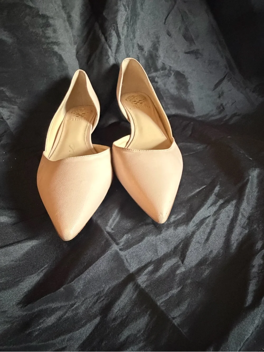 Vince Camuto Blush Pointed D'Orsay Kitten Heels